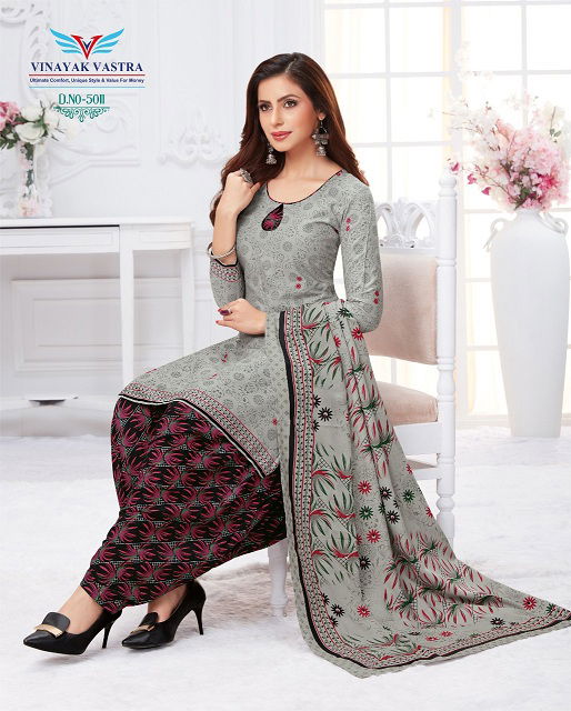 Vinayak Vastra Maayra 1 Casual Daily Wear Cotton Printed Dress Material Collection